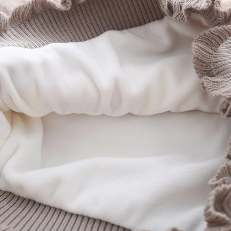 Высокое качество От 1 до 5 лет Детский свитер для девочек зимняя одежда малышей и