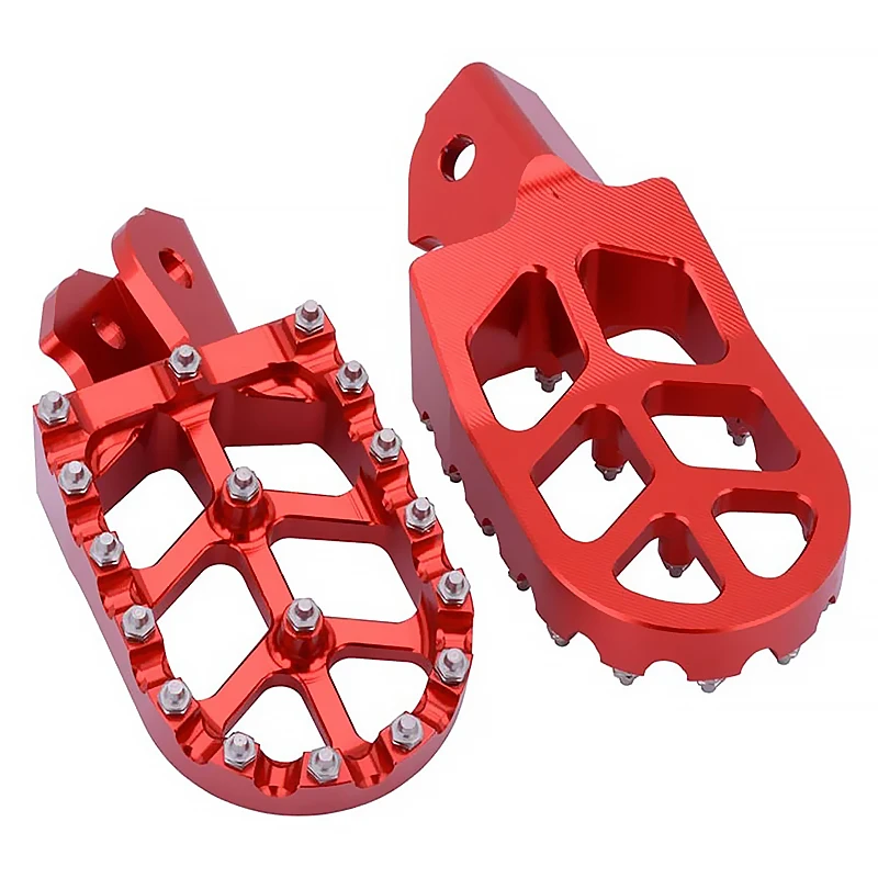 

Motorcycle CNC Aluminum Pedal Footrest Pegs Pedals for Honda CR125 CR250 150R 50R 250X 450R 450X 250L 250M 2002-2019