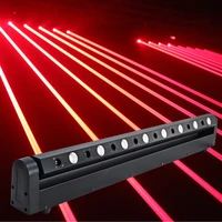 led moving head laser show light projector 8 head red fat beam 3w bar dj for music evening theater pub