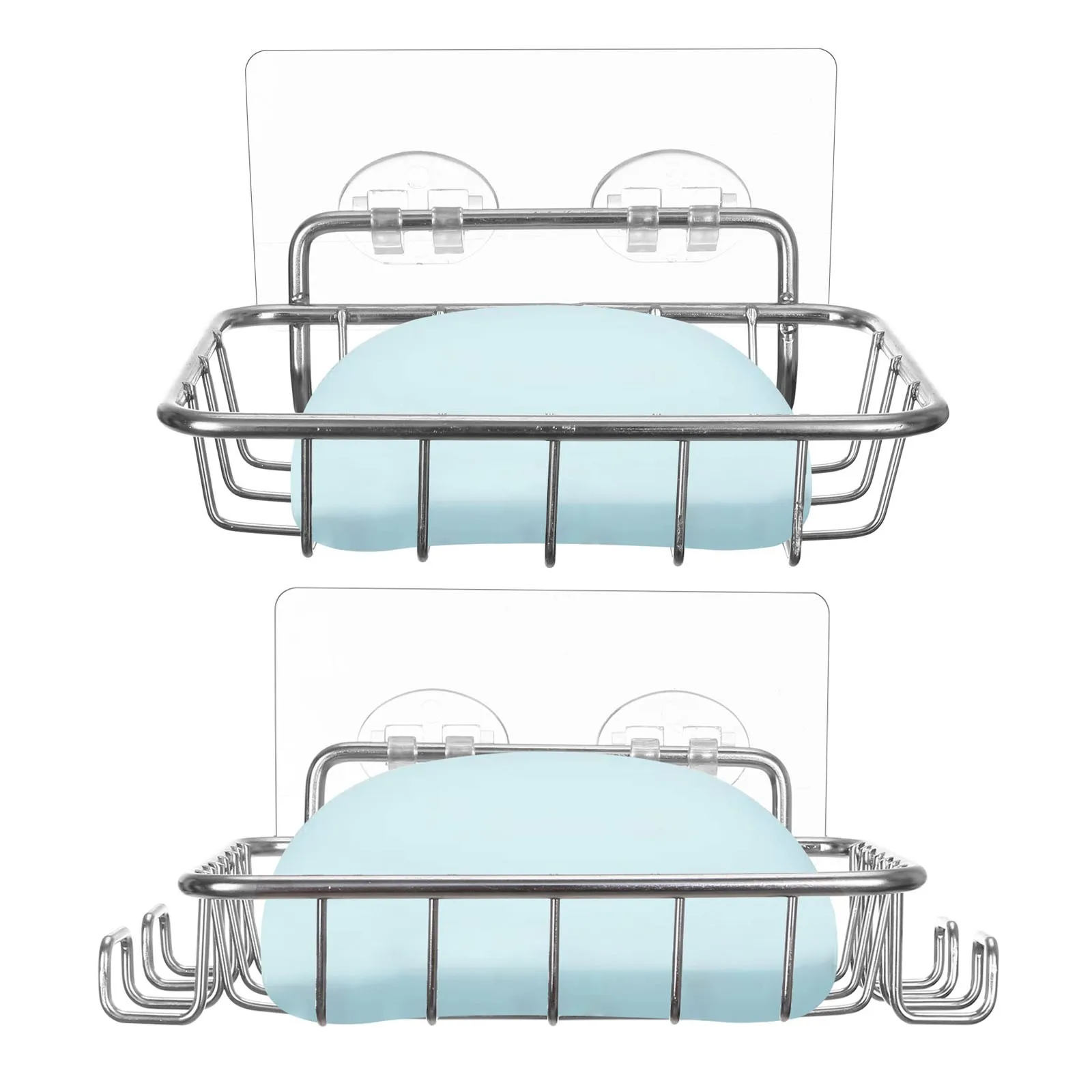 2 шт. мыльницы мыло Чехол держатель мыла губка для хранения с крюком в Ванная
