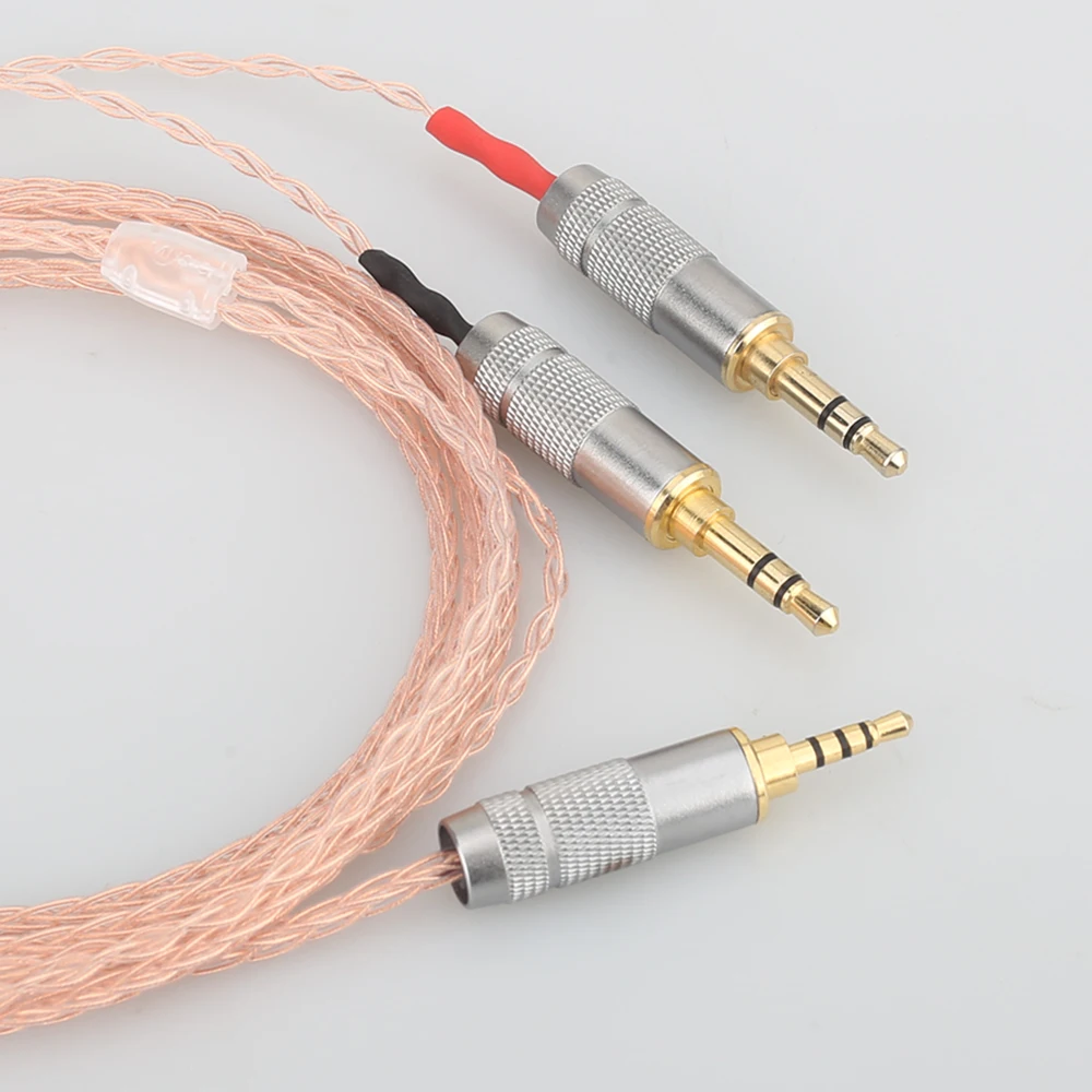 Кабель для наушников 2 5 мм TRRS 8-жильный с плетеной оплеткой MDR-Z7 Z7M2 MDR-Z1R D600 D7100 |