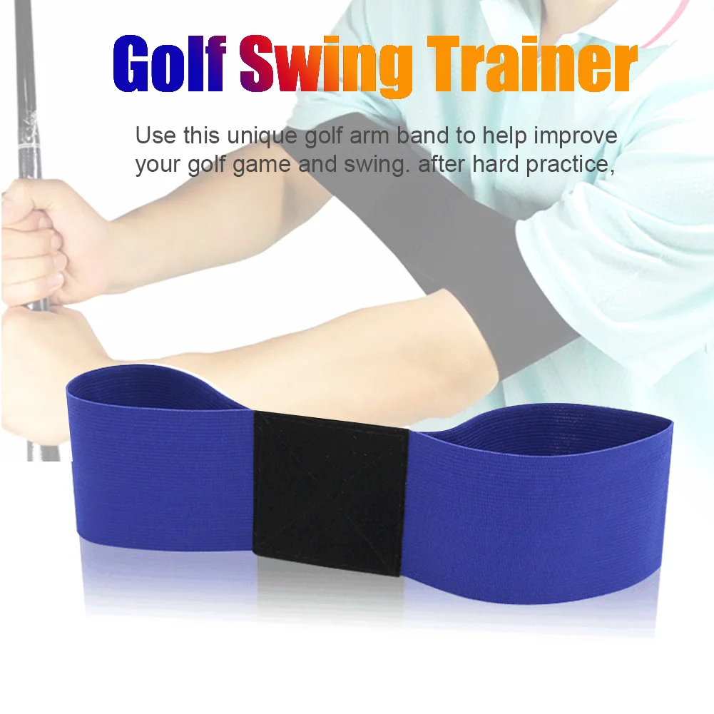 

Practice Arm Band Unisex PVC For Beginner Elastic Outdoor Sports Golf Swing Trainer Posture Motion Correction Training Aid Home