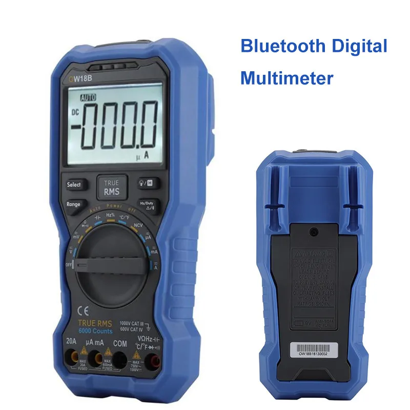 OW18B Digital Multimeter Data Logger Thermometer Kit Bluetooth Ammeter Voltmeter