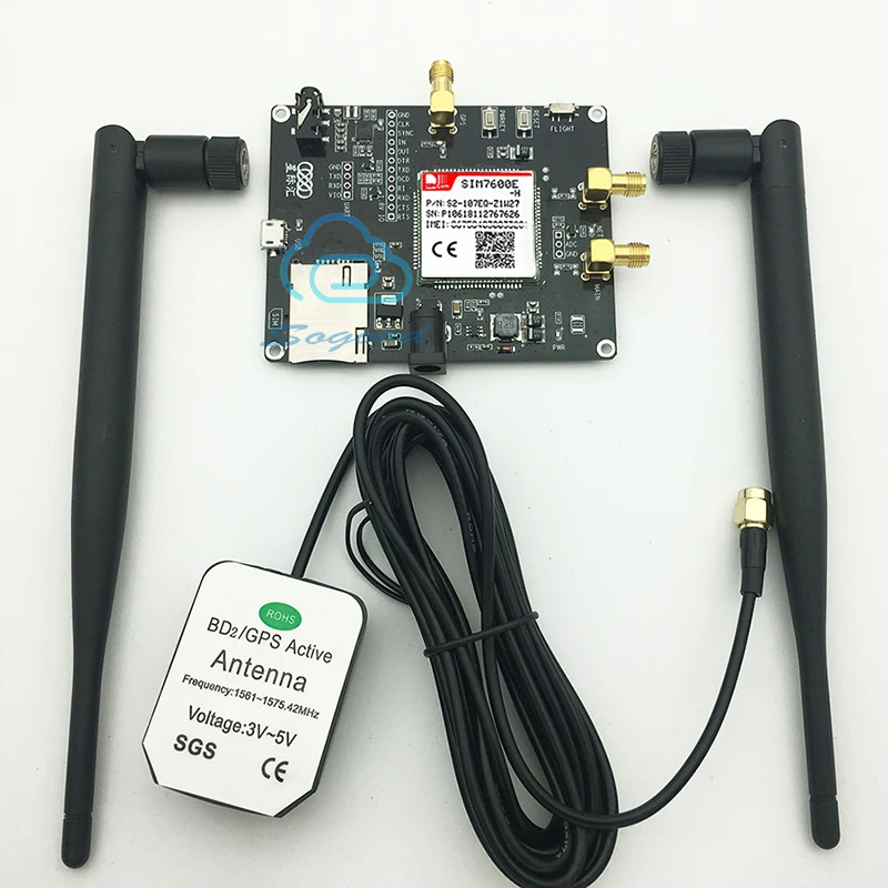 SIMCOM SIM7600 SIM7600E H плата для выхода LTE Cat4 модуль GSM/GPRS/EDGE TDD B38/B40/B41B1/B3/B5/B7/B8/B20