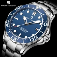 2021 new pagani design automatic wristwatch men stainless steel dive mechanical watch for men luxury watch men reloj hombre