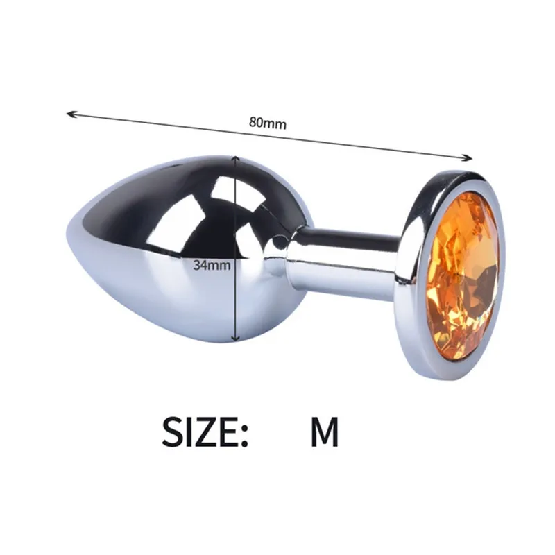 Анальная пробка интимные игрушки анальная из нержавеющей стали хвост украшение