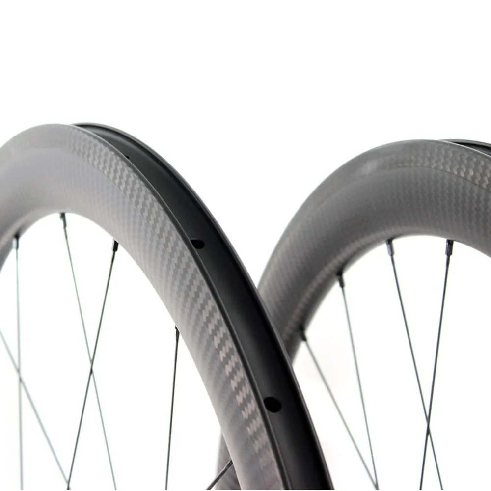 ELITEWHEELS 700C велосипедные Углеродные Диски DT Swiss 350 Hub Sapim CX-Ray spoad 6K Twill матовый