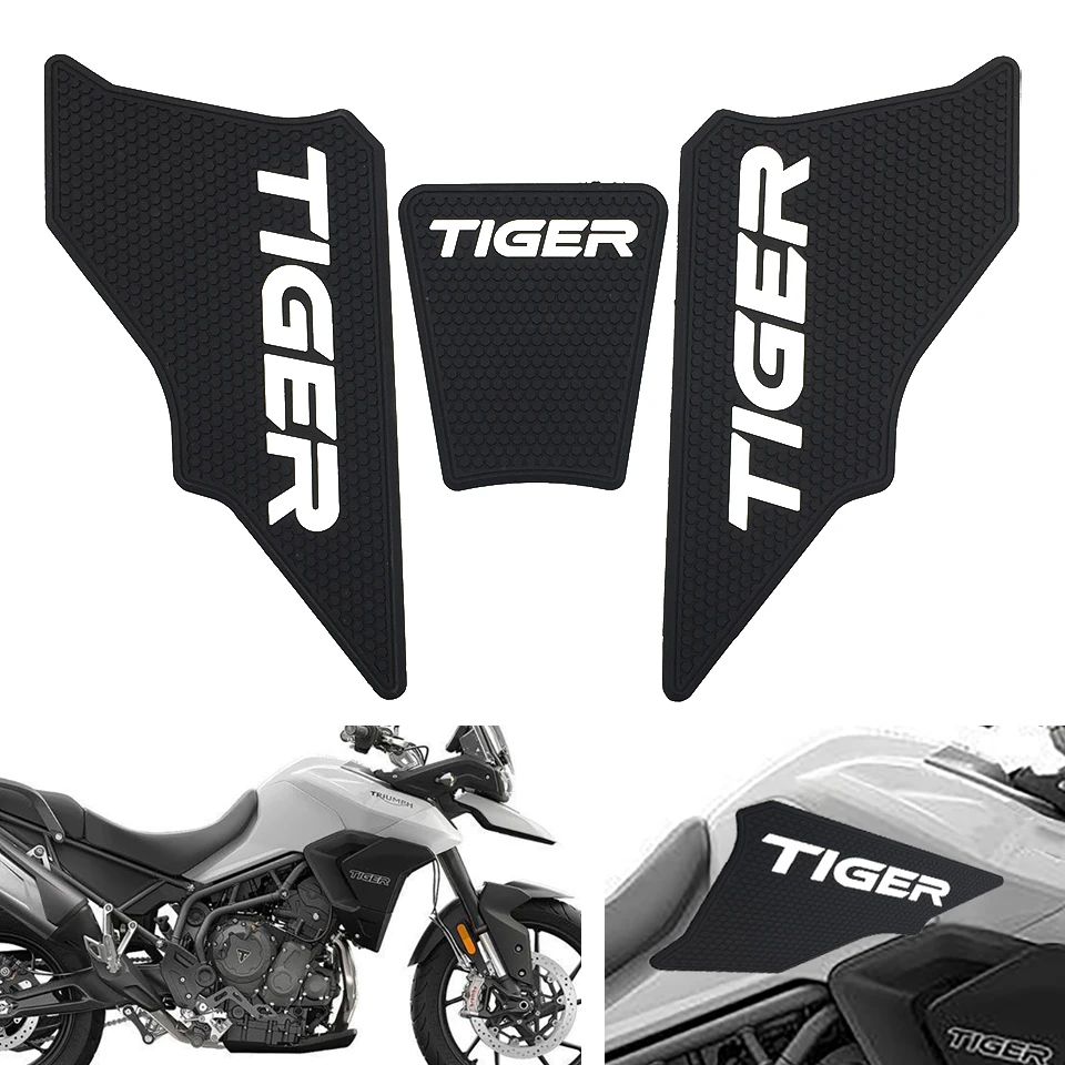 Для Triumph Tiger 900 GT PRO раллийный Танк 2020 мотоциклетный боковая Тяговая Подушка