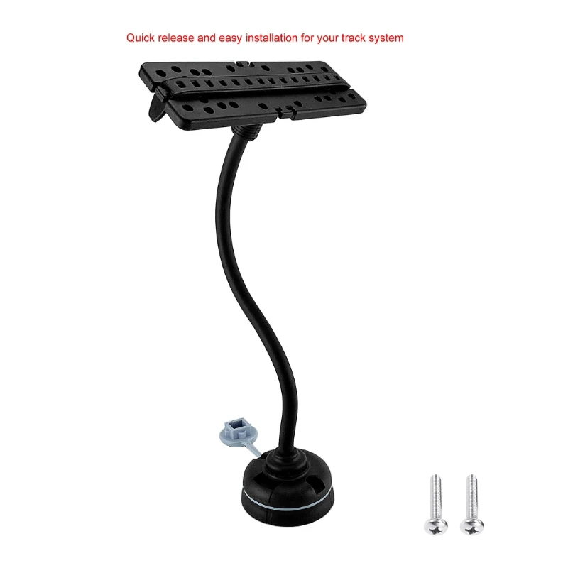 

360 Degree Swivel Universal Kayak Electronic Fish Finder Mount Base GPS Supporte R2JF