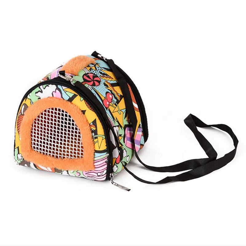 

Warm Hamster Carrier Cotton Nest Comfortable Sleep Bag Winter Warm Pet Sleep Bag Hamster Backpack Samll Aniamls Pet Supplies