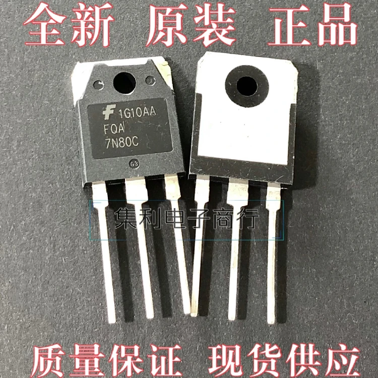 

10 шт./лот FQA7N80C NMOS TO-3P 7A 800V