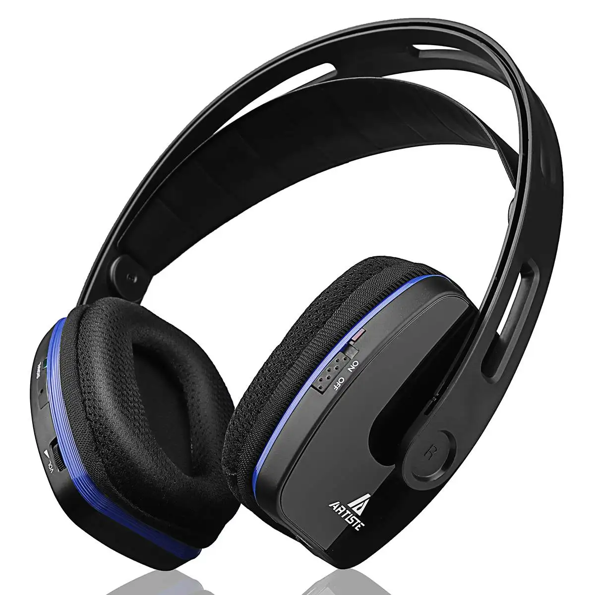 Беспроводные наушники artist D2 2 4 ГГц HiFi bluetooth глубокие басы с трансмиттером