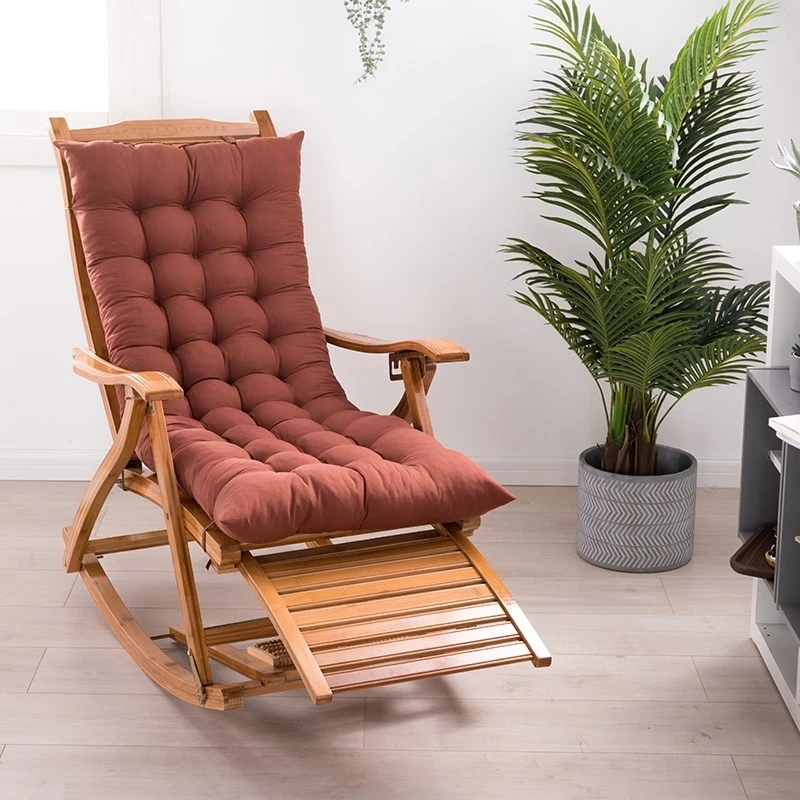 Складной бамбуковый лежак кресло для сна качалка взрослых| |