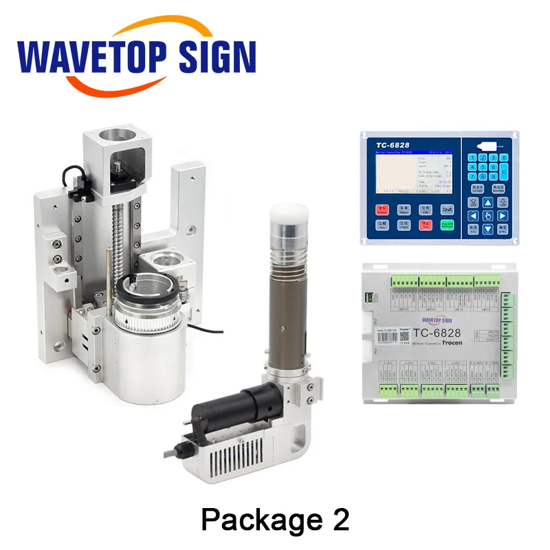 WaveTopSign CNC кожаный вибрирующий нож+ сиденье ножа+ Держатель головки ножа+ контроллер - Цвет: Package 2