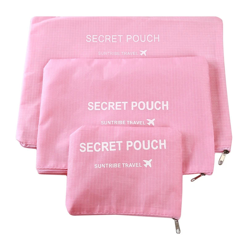 6 водонепроницаемые дорожные сумки Чемоданы Одежда Нижнее белье отделочные для