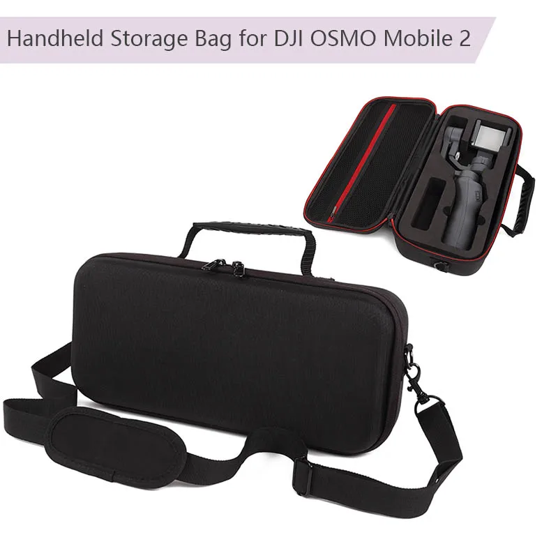Открытый EVA портативный нейлоновый чехол для переноски для DJI OSMO Mobile 2 ручной карданный чехол для камеры Водонепроницаемая Противоударная сумка для хранения