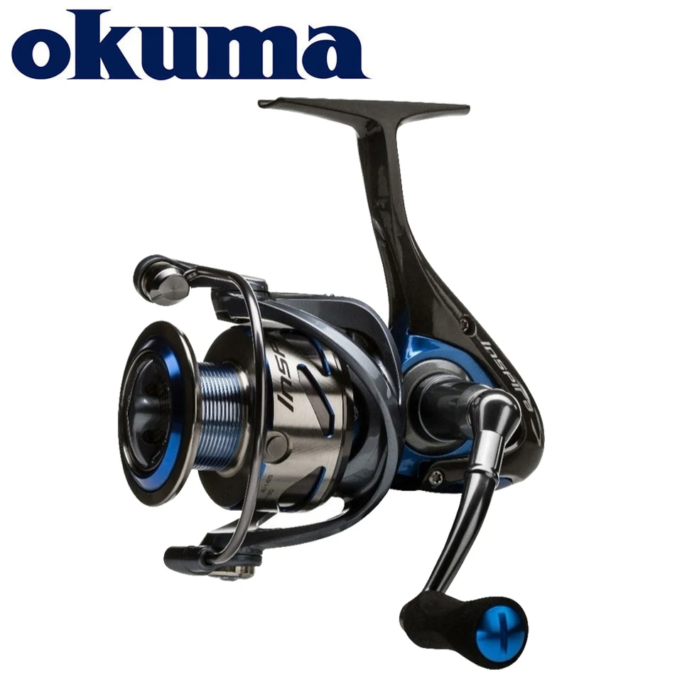 OKUMA Inspira спиннинговая Рыболовная катушка с карбоновой рамой легкие