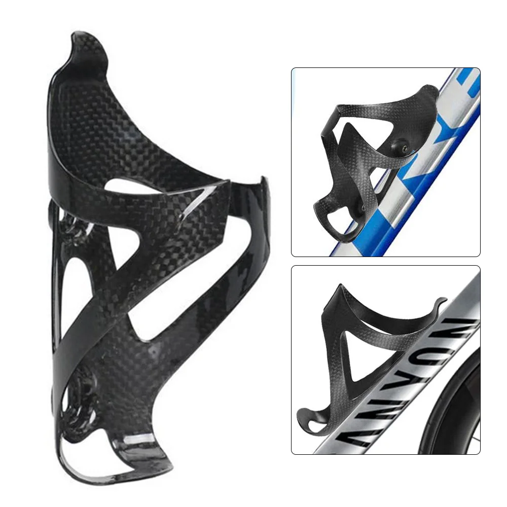 

Bike Water Bottle Cage Full Carbon Fiber Bicycle Water Bottle Holder Cycle Equipment for Road Bike MTB cycling Accessories