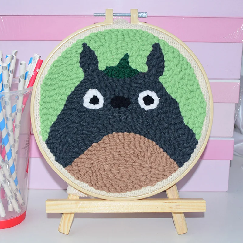DIY Набор для вышивания с рисунками животных из мультфильмов 10 видов стилей Набор для вышивания крестиком для начинающих ручной работы украшение для дома