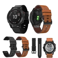 new fashion sport leather wrist watch strap easy fit quick link bracelet belt 22mm for garmin fenix 5 smart watch band wristband