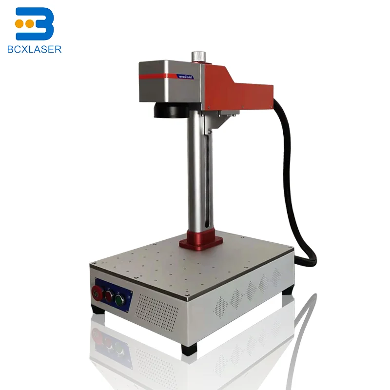 Hot Selling 20W Fiber Laser marking Machine For Rings mark logo on metals