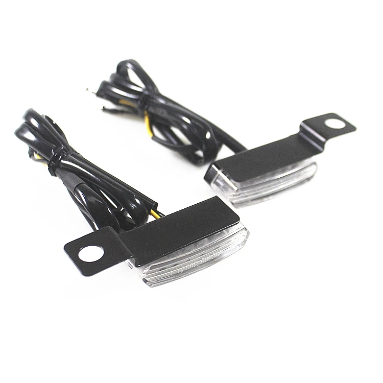 

Universal Motorcycle Mini LED Front Rear Turn Signals Indicator Blinkers Lights For Honda Kawasaki Yamaha Suzuki BMW Scooter