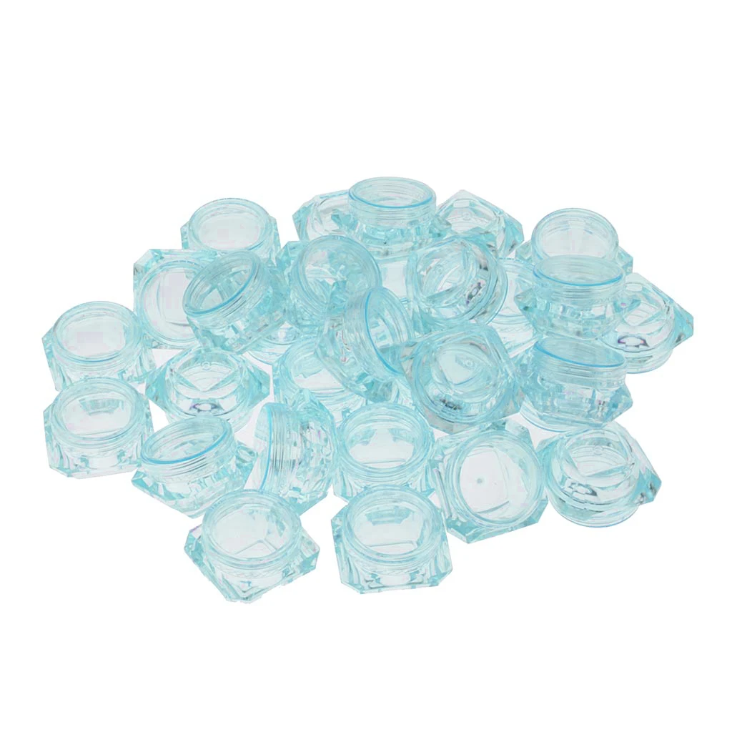 

30Pcs Cosmetic Containers Jars Containers Plastic Cream Jar for Creams,