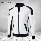 Мужские кожаные куртки в стиле пэчворк, повседневная мотоциклетная велосипедная верхняя одежда, мужские бархатные плотные пальто, зимняя мужская куртка, 2022