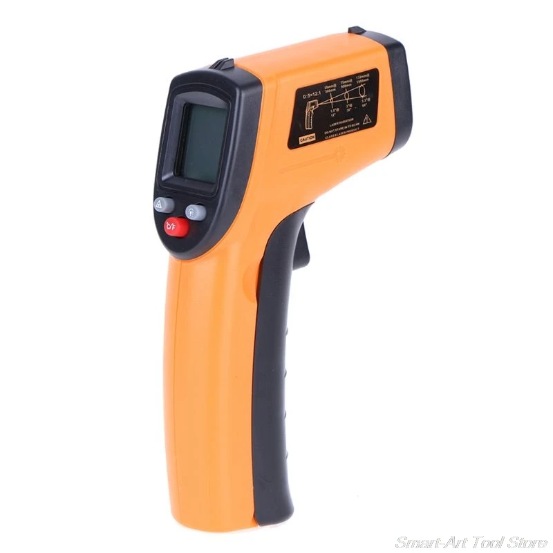 

-50~600 Digital Infrared Thermometer non contact infrared thermometer temperature meter Industrial Pyrometer IR Point Gun M02
