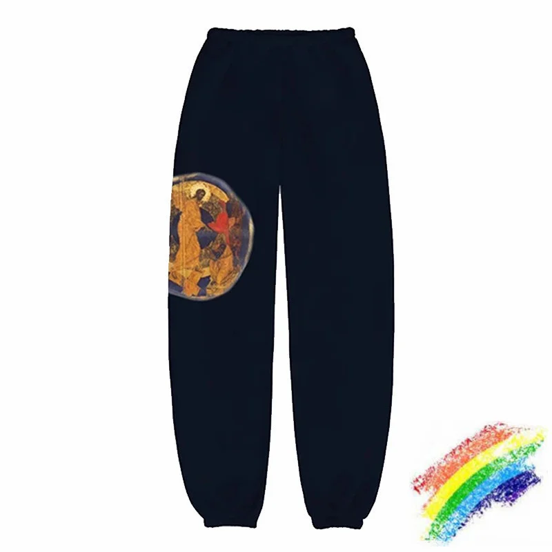 

Kanye west Jesus is King Sweatpant 1:1 High Quality Men Women Kanye west Jesus is King Pants Sports Trousers