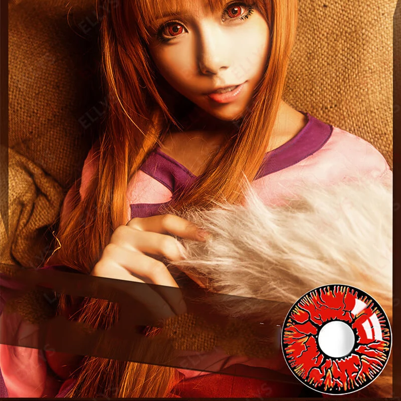 1 пара красивых контактных линз для учеников красота угол Косплей разные стили