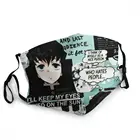 Muichiro Tokito демон убийца большой палец с полным покрытием Нескользящие Kimetsu без Yaiba против дымки Пылезащитная Маска Защитная крышка респиратор Рот-муфельная печь