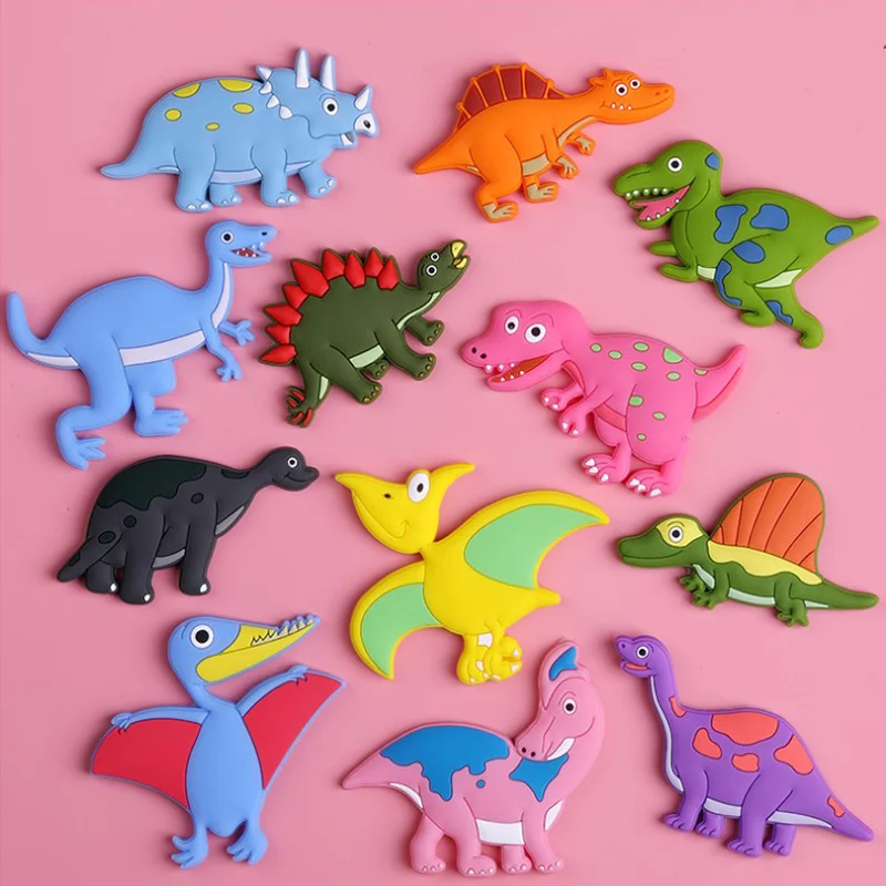 

12PCS 3D Dinosaur Refrigerator Magnets,Animal Refrigerator Magnets Dinosaur,Magnetic Whiteboard Stickers,3D Refrigerator Magnets