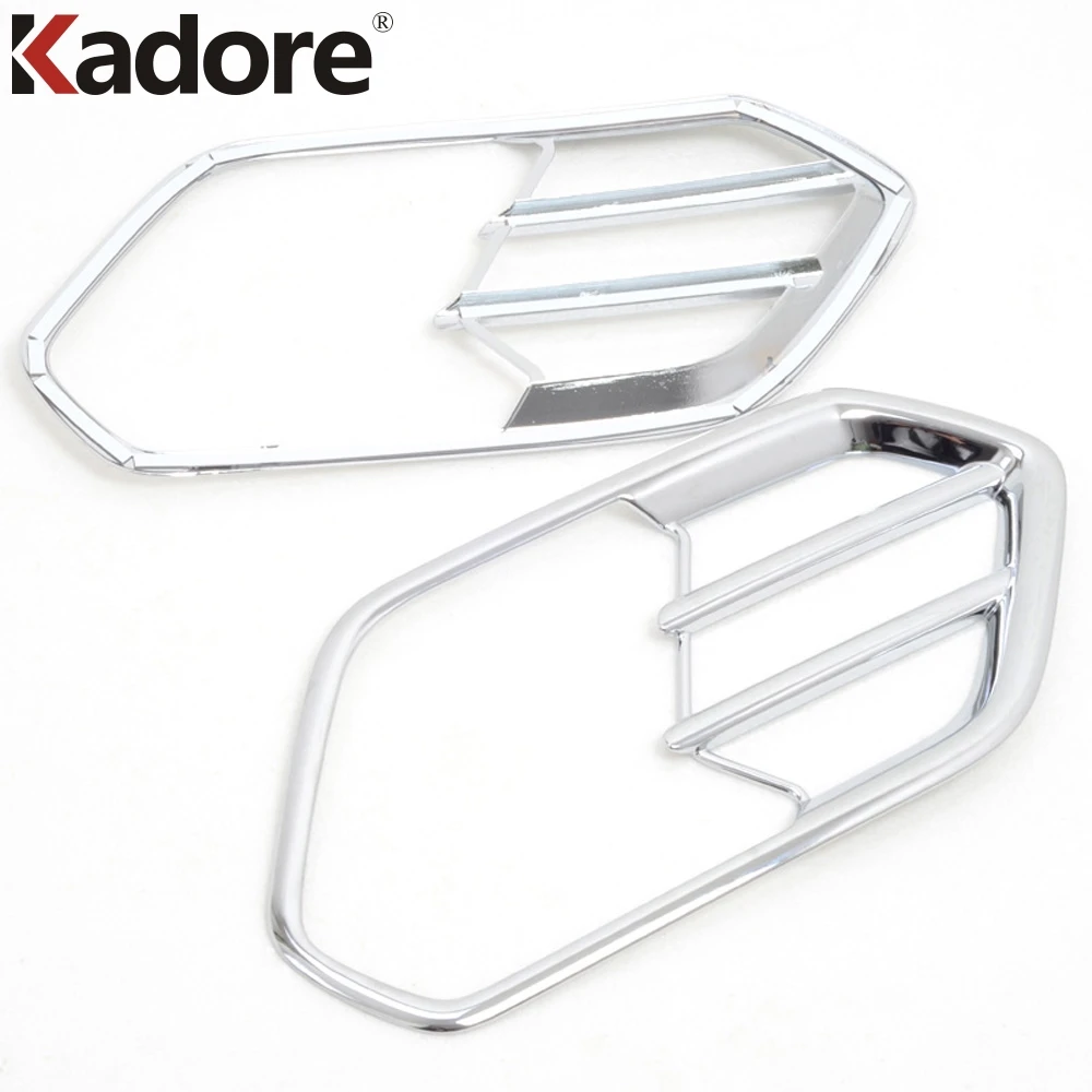 2 шт. хромированные передние противотуманные фасветильник для Ford Escape Kuga 2017 2018 2019