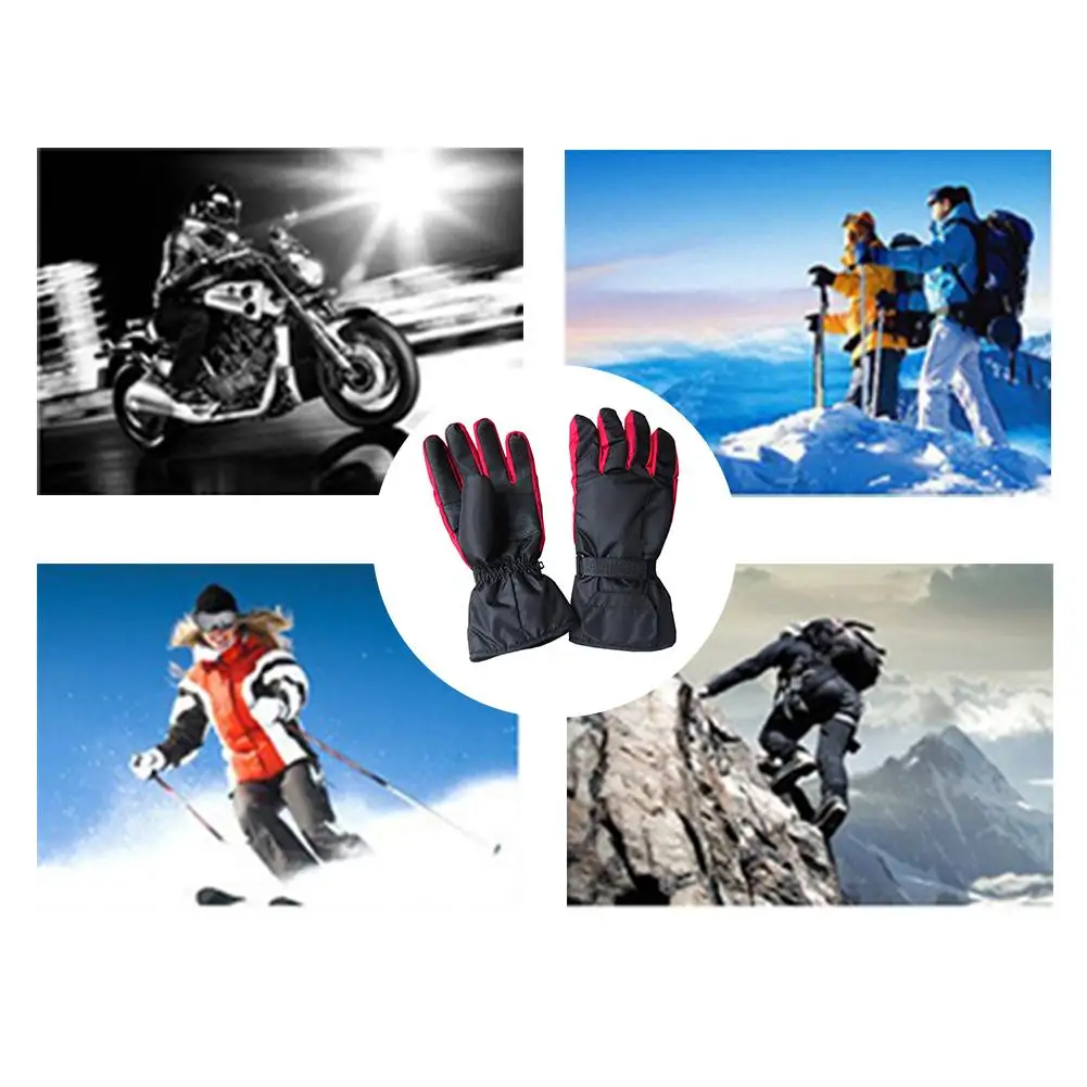 

Waterproof Heated Gloves Battery Powered For Motorcycle Hunting Winter Warmer