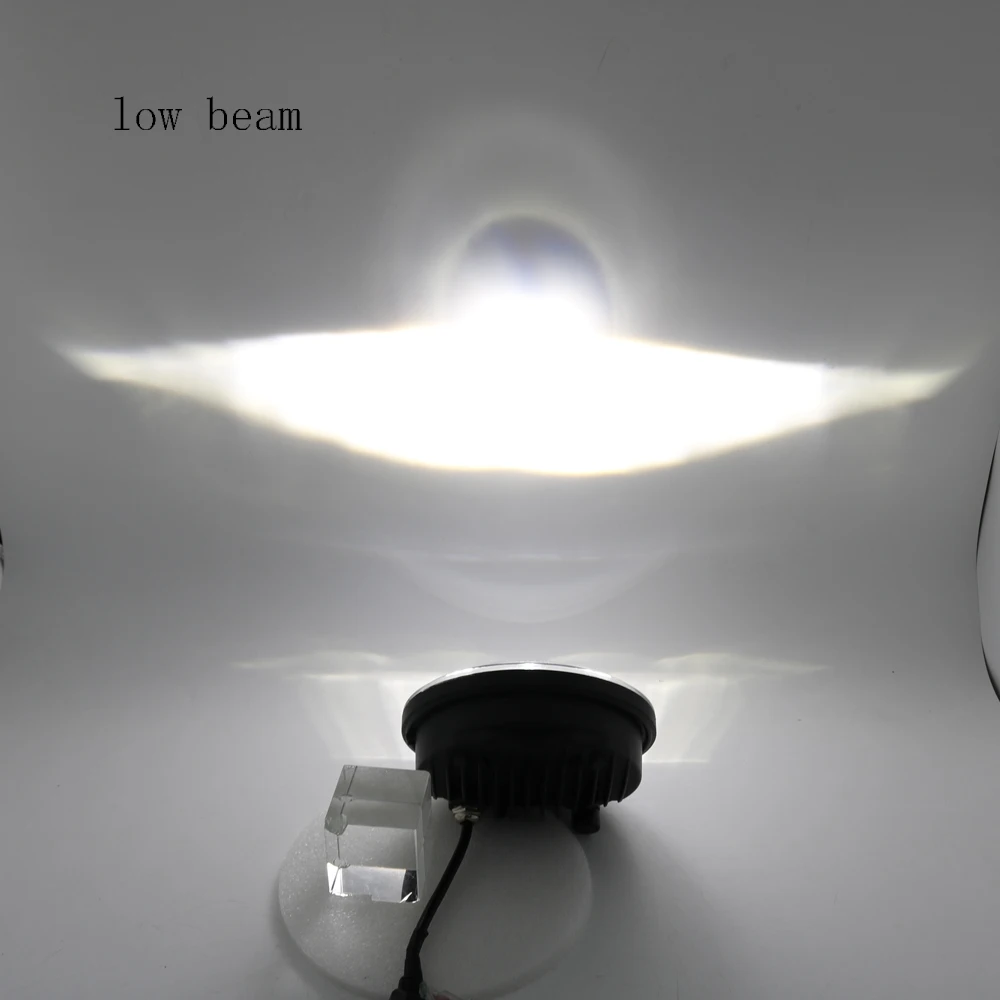 5 3/" светодиодные фары мотоцикла для светодиодных фар DRL angel eye led 5,75" для sportster 883