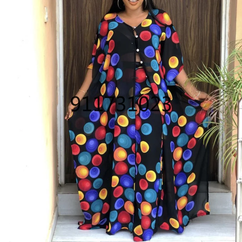 Платье и брюки одежда в африканском стиле для женщин модель 2021 года юбка с