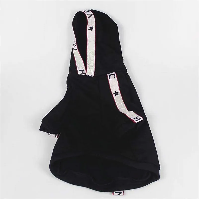 Толстовка с капюшоном для домашних животных в стиле французского бульдога