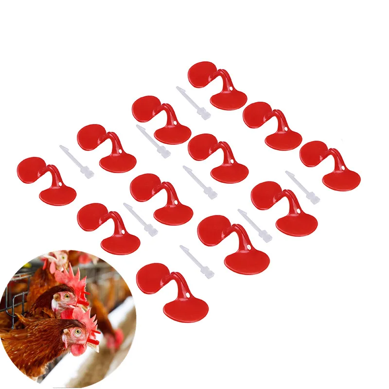 

20Pcs Chicken Pheasant Cock Eye Glasses Hens Poultry Anti-pecking Glasses Carriers Pet Products Farming Animal Supplies