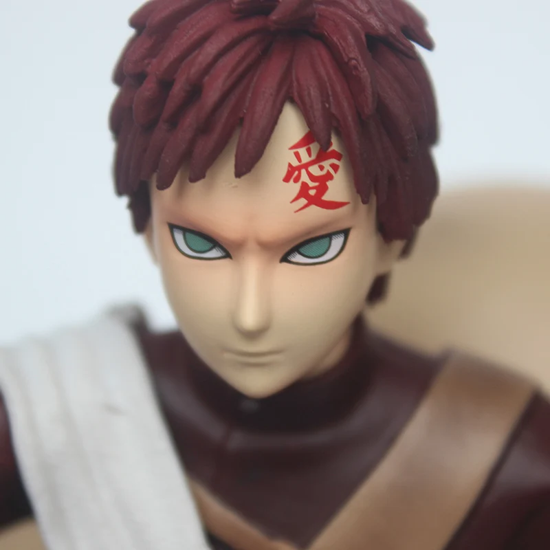 22 см аниме повязка на голову Sabaku no Gaara CS GK фигурку Гаара ПВХ Коллекционная модель