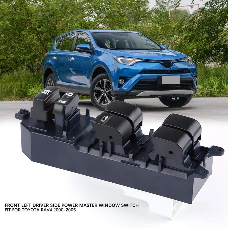

Front Left Driver Side Power Window Control Switch 84820-42160 for Toyota RAV4 2000 2001 2002 2003 2004 2005 Accessories