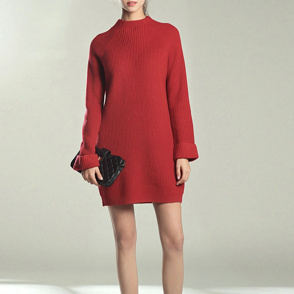 Модное повседневное черное белое красное свободное женское элегантное платье