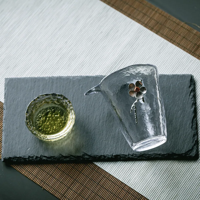 Термостойкая стеклянная кружка для чая ручной работы 170 мл чаша Cha hai Gongdao кофейная