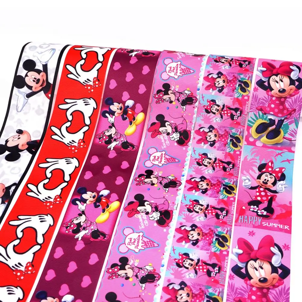 50 ярдов мультфильм напечатанный grosgrain ленты 31031