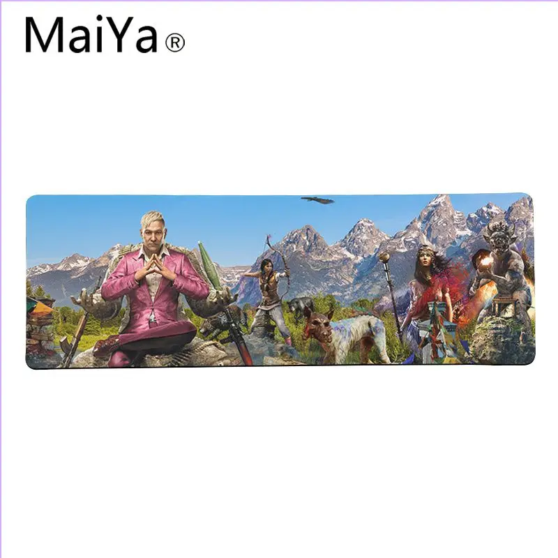 Высококачественный большой/маленький силиконовый коврик для мыши Maiya Far Cry 4