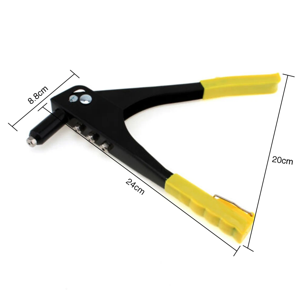 

With Rivets Hand Riveter Set Tool Manual Pull Cap Household Alloy Steel Repair Accessories Professional Heavy Duty