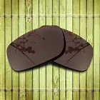 Поляризованные Сменные линзы для-Oakley, коленчатые солнцезащитные очки, оправа, реальное цветной зеркальный покрытие, коричневые варианты