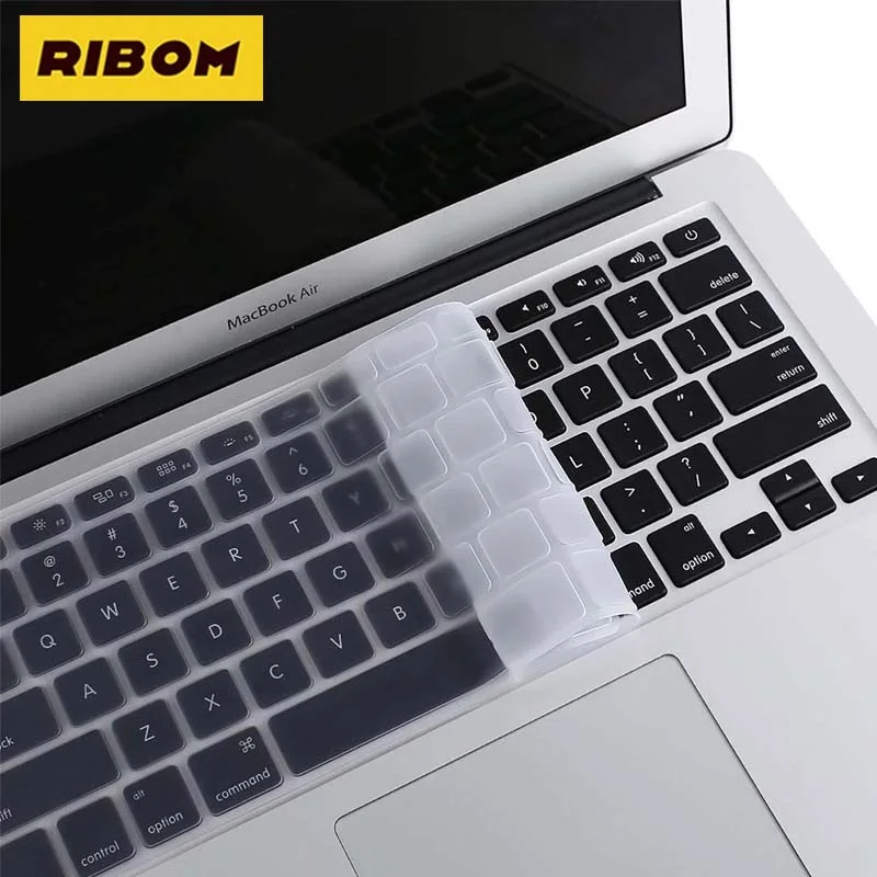 

Keyboard Cover Protector Skin For Macbook Air 13 M1 A2179 A2337 A2338 11 Pro 13 16 15 17 12 Touch Bar ID Retina Silicone TPU EU