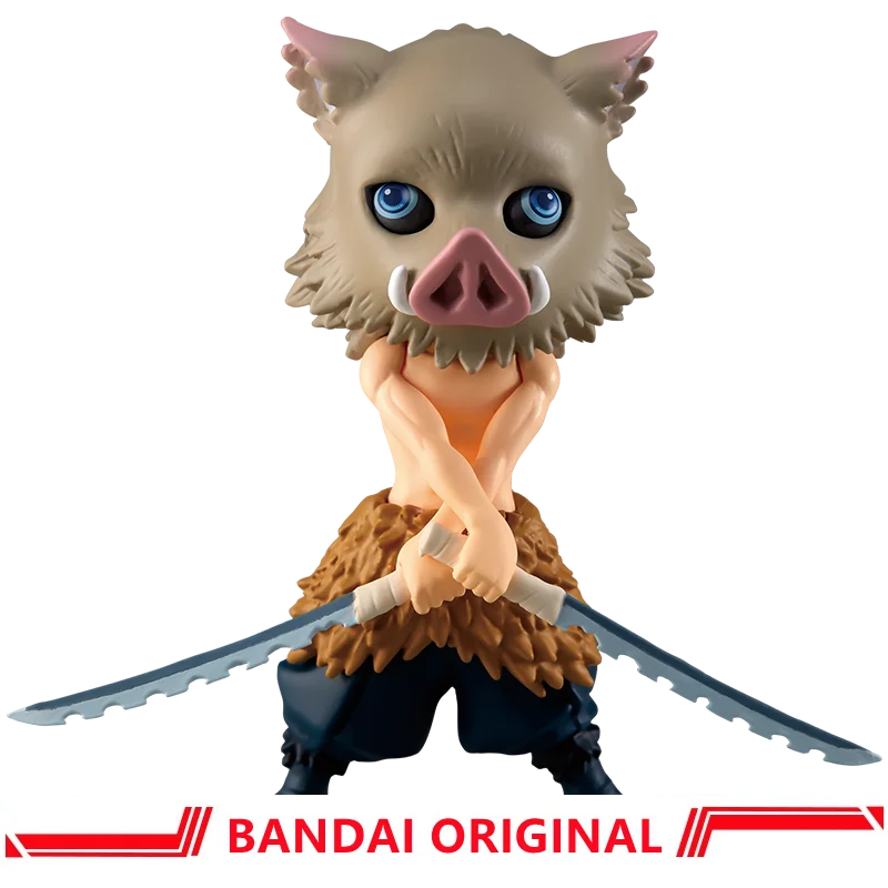 

Japan Original BANDAI BANPRESTO Q posket petit Demon Slayer Hashibira Inosuke Figure vol.2, anime character