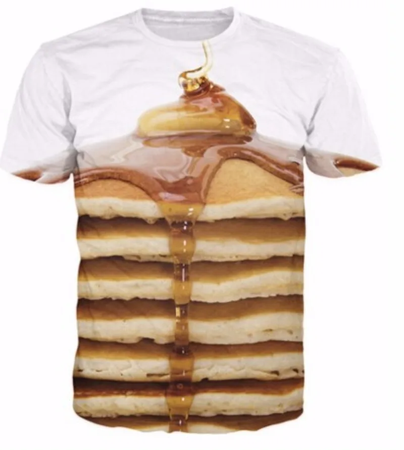 

XS-7XL Новое поступление мужских футболок повседневная мужская рубашка брендовая одежда модные 3D мед с принтом футболка с короткими рукавами ...